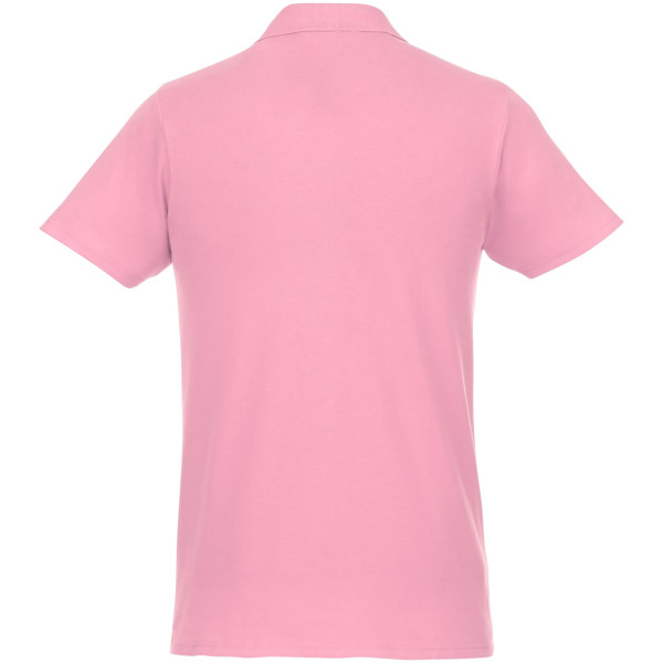 Helios short sleeve men's polo - Light pink - 3XL