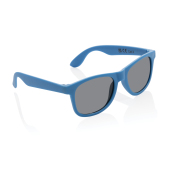 GRS zonnebril van gerecycled PP-plastic, blauw
