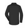 Men's Business Shirt Long-Sleeved - black - S