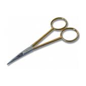Curved Gold Plated Embroidery Scissors