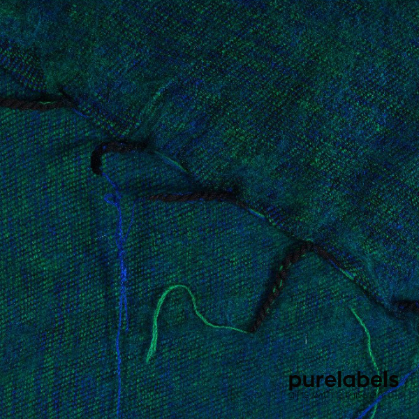 Origineel relatiegeschenk|  shawl groen 80 x 190 cm