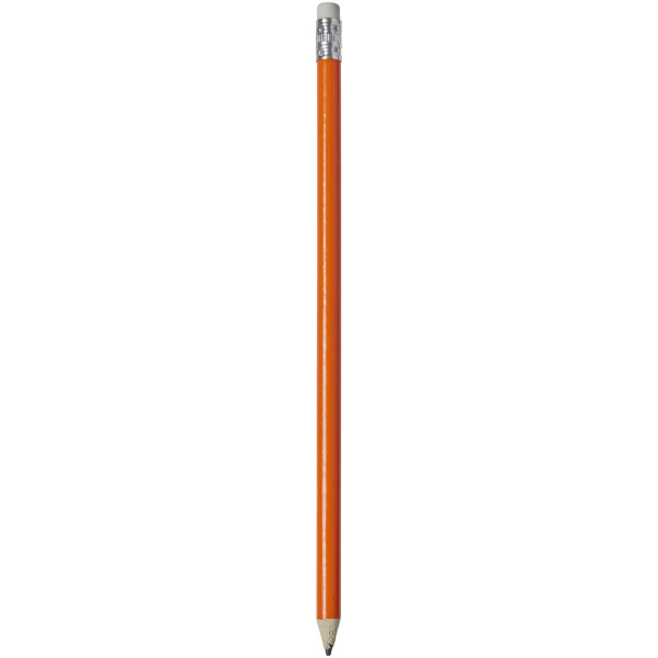 Alegra pencil with coloured barrel - Orange