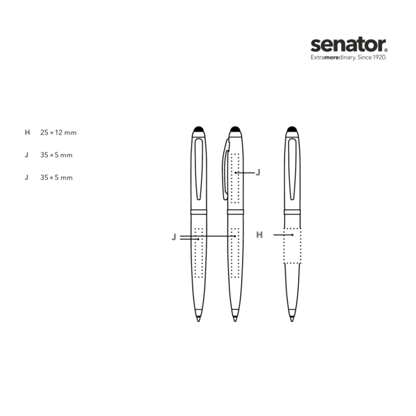 senator® Nautic Touch Pad Pen Draaibalpen