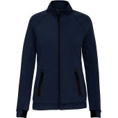 Damesjasje met opstaande kraag French Navy Heather XS