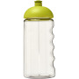 H2O Active® Bop 500 ml bidon met koepeldeksel - Transparant/Lime