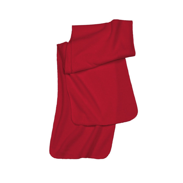 Fleece sjaal Red One Size