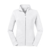 Ladies' Authentic Sweat Jacket - White - XS