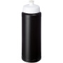 Baseline® Plus 750 ml drinkfles met sportdeksel - Zwart/Wit