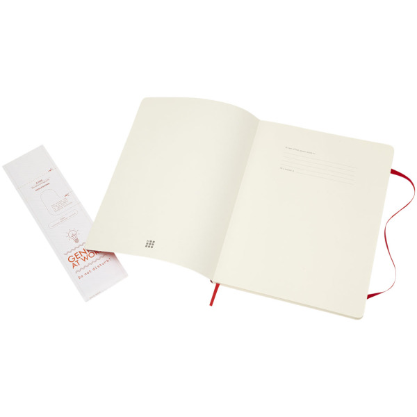 Classic XL softcover notitieboek - effen - Scarlet rood