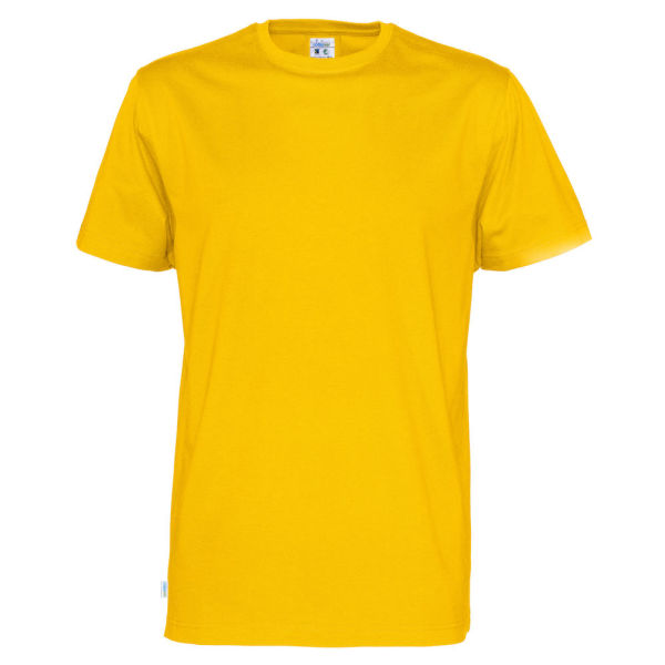 T-Shirt Man Yellow 3XL (GOTS)