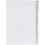 Desk-Mate® A5 spiraal notitieboek - Wit - 50 pages