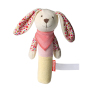 grasp toy rabbit, squeaky - multicoloured