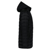 Lichte herenparka met capuchon Black XS