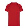 Men's Sports T-Shirt - red/black - XXL