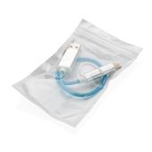 3-in-1 LED flow kabel, blauw