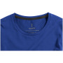 Ponoka biologisch dames t-shirt met lange mouwen - Blauw - 2XL