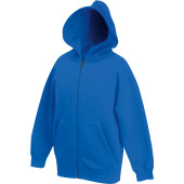 Kids Classic Hooded Sweat Jacket (62-045-0) Royal Blue 12-13 jaar