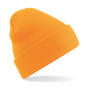 Original Cuffed Beanie - Fluorescent Orange - One Size