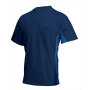 T-shirt Bicolor Borstzak 102002 Navy-Royalblue M