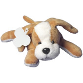 Plush dog Finnian brown