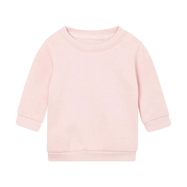 Baby Essential Sweatshirt - Soft Pink - 6-12