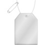 RFX™ H-12 reflecterende TPU hanger met label - Wit