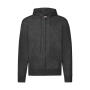 Classic Hooded Sweat Jacket - Dark Heather Grey - 2XL