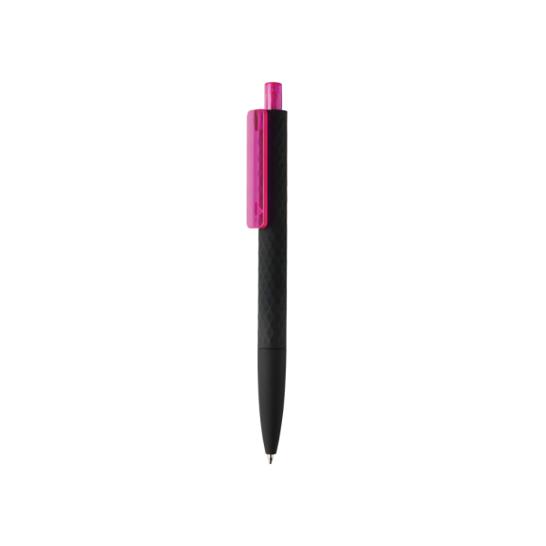 X3 zwart smooth touch pen, roze, zwart