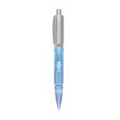 Balpen van kunststof en aluminium LUXOGRAPH LIGHT - blauw, zilver