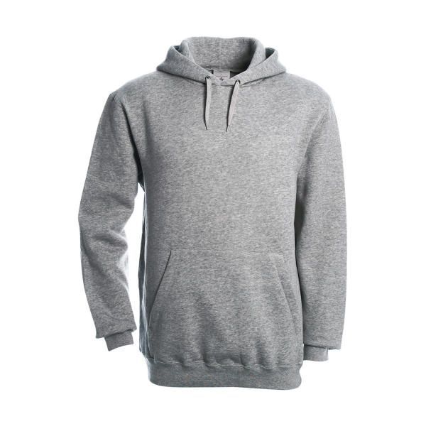 Hooded Sweatshirt - Heather Grey - 2XL