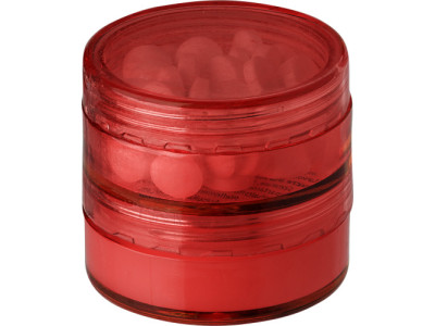 PS container met mintjes en lippenbalsem PS container met mintjes en lippenbalsem