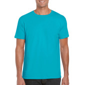 Gildan T-shirt SoftStyle SS unisex 7711 tropical blue L