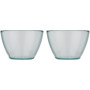 Cuenc 2-piece recycled glass bowl set - Transparent clear