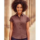 Fitted Short Sleeve Blouse