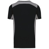 Tweekleurig sport-t-shirt Black / Fine Grey 4XL