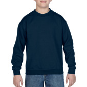 Gildan Sweater Crewneck HeavyBlend for kids 533 navy L