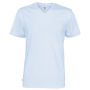 T-Shirt V-Neck Man Sky Blue 3XL (GOTS)
