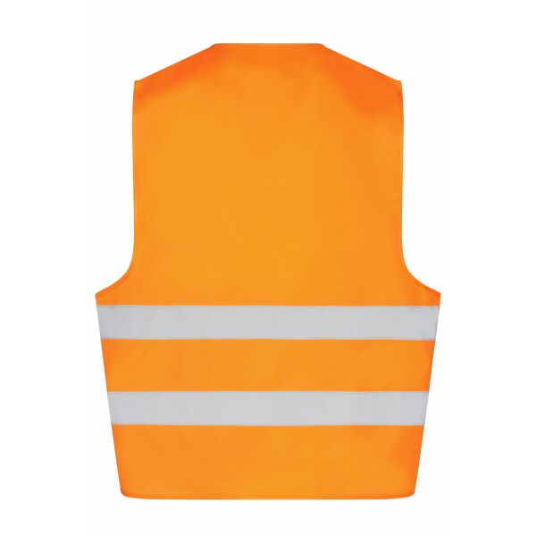 Safety Vest Adults - fluorescent-orange - one size