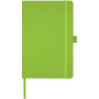Honua A5 notitieboek van gerecycled papier met gerecyclede PET cover - Limegroen