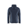 Hooded sweatshirt met rits