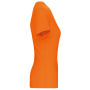 Dames-t-shirt BIO150IC V-hals Orange XS