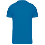 T-shirt ronde hals korte mouwen Tropical Blue XXL