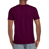 Gildan T-shirt SoftStyle SS unisex 7644 maroon 3XL