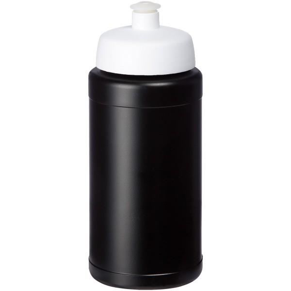 Baseline 500 ml recycled sport bottle - White