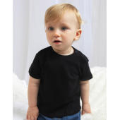 Baby T-Shirt - Charcoal Grey Melange Organic