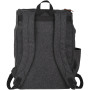 Campster 15" laptop backpack 15L - Charcoal/Brown