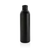 Avira Avior RCS gerecycled roestvrijstalen fles 1L, zwart