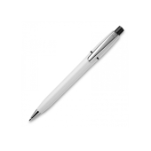 Ball pen Semyr Chrome hardcolour - White / Black