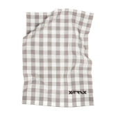 VINGA Clare keukenhanddoek linnenmix, grijs
