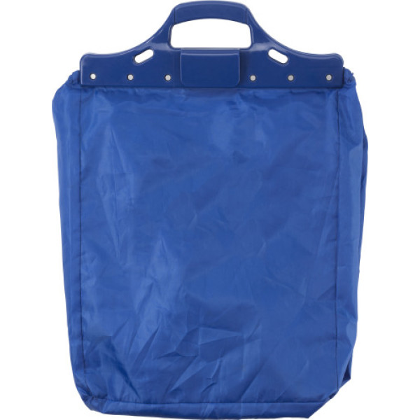Polyester (210D) trolley shopping bag Ceryse black
